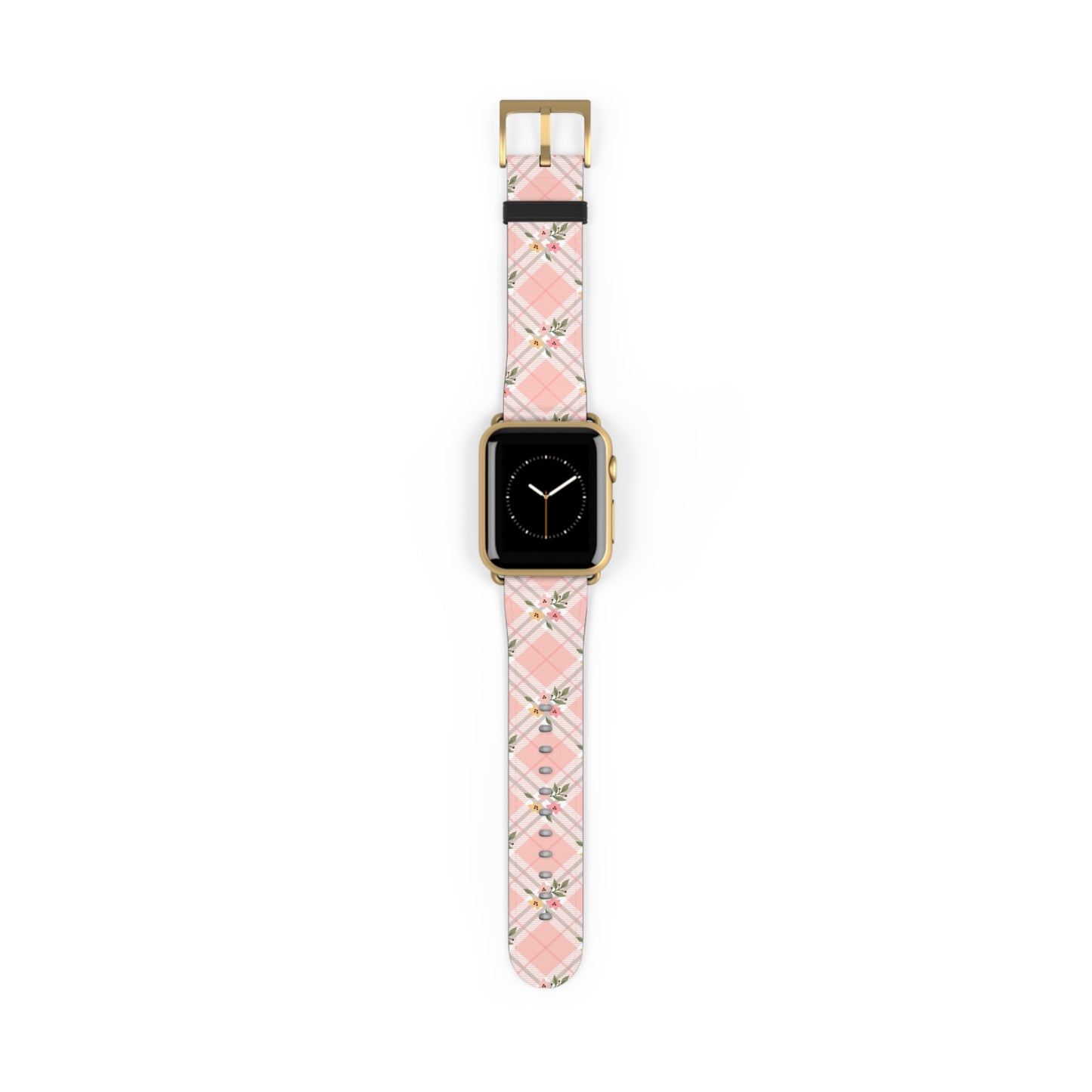 Pink Argyle - Apple Watch Strap