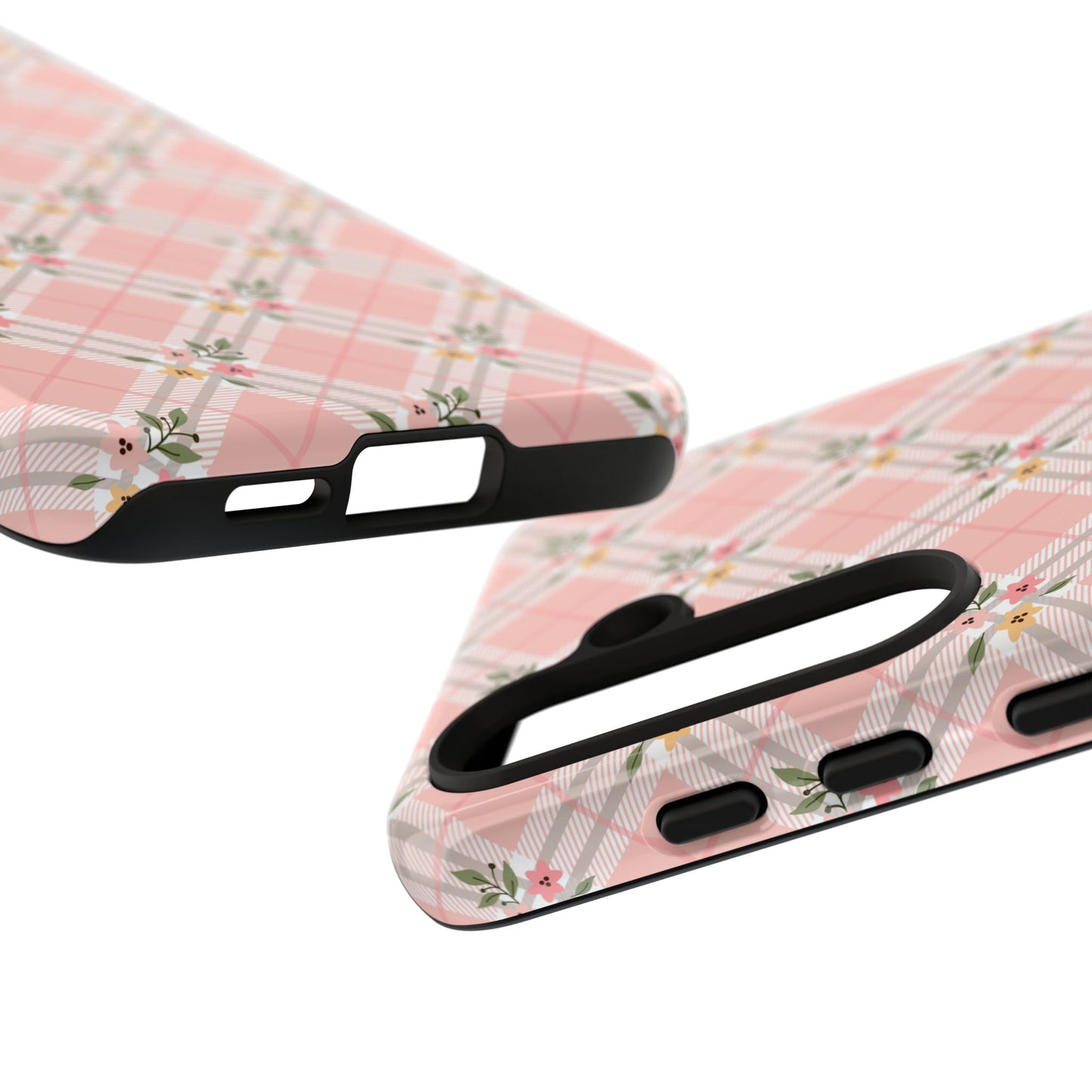 Pink Argyle - Samsung Tough Case
