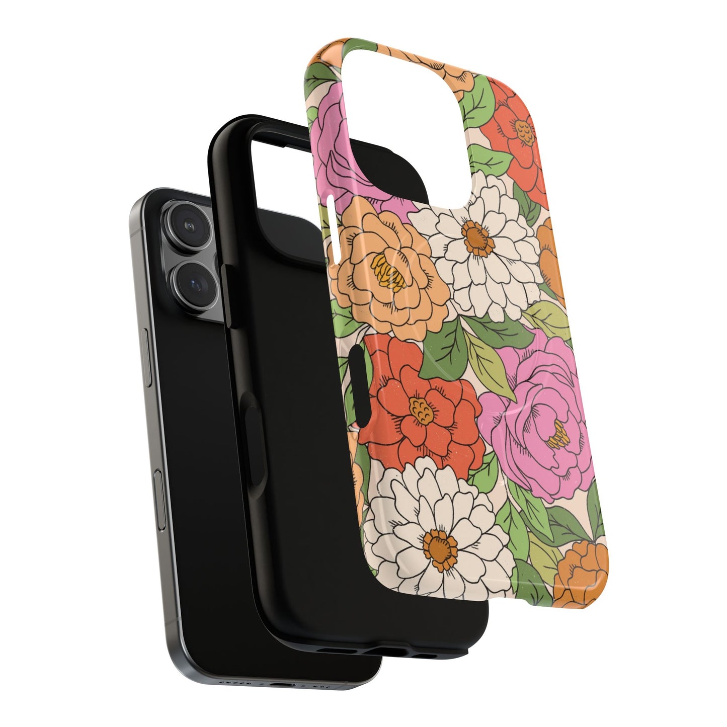 Vintage Garden - iPhone Tough Magnetic Case