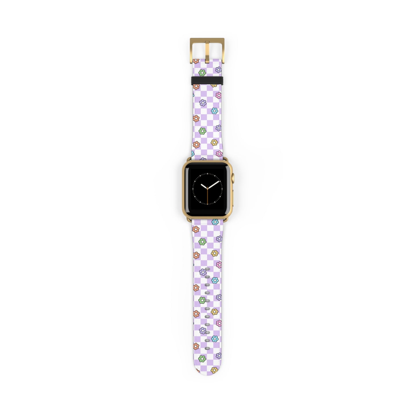 Checkered Bloom - Apple Watch Strap