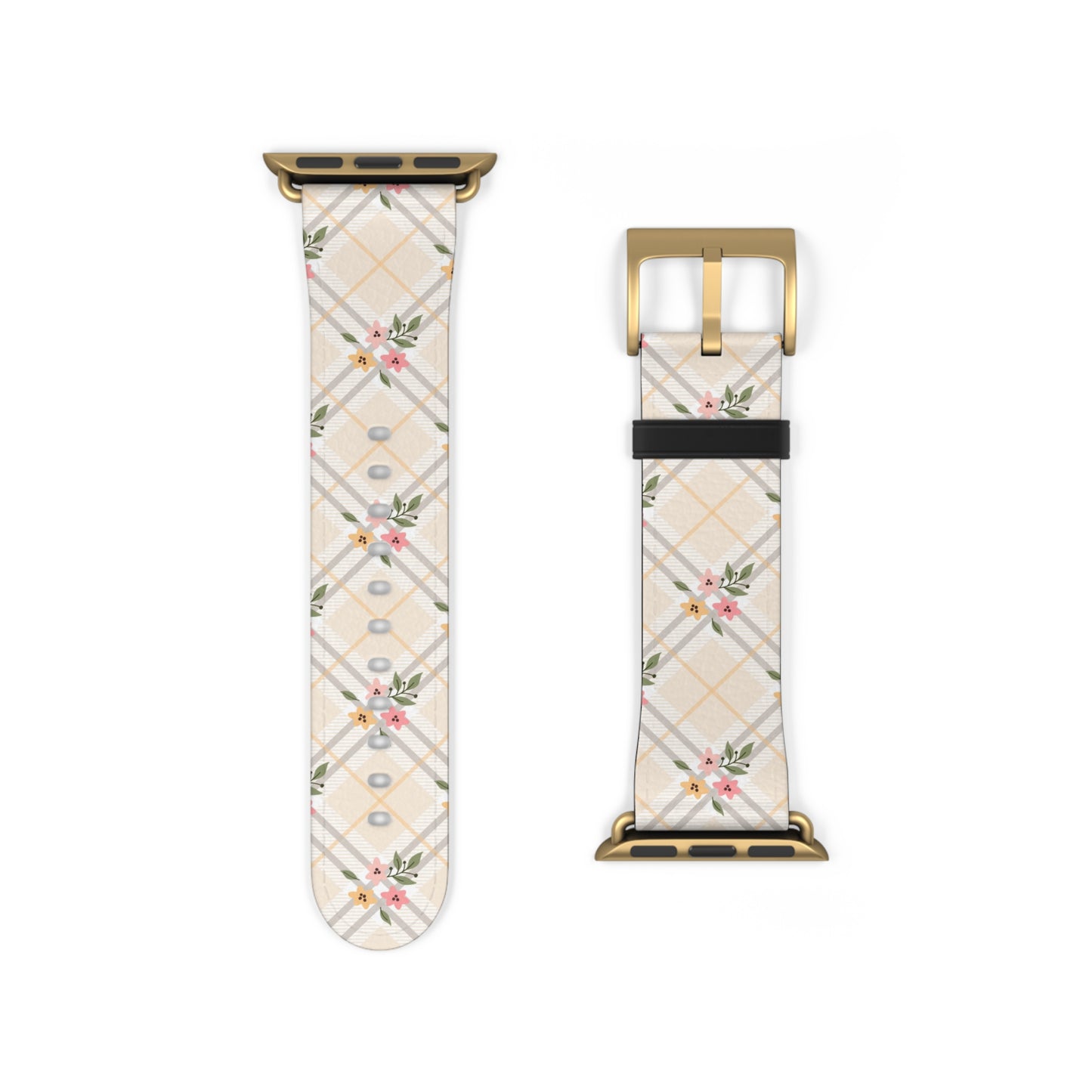 Petal Plaid - Apple Watch Strap