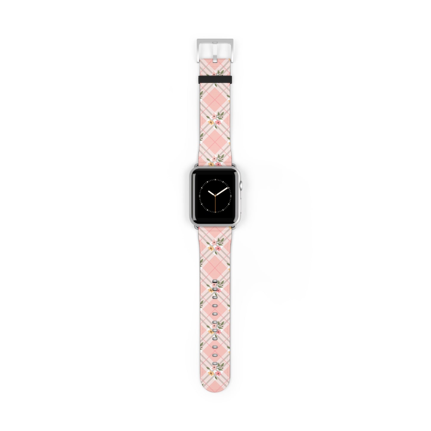Pink Argyle - Apple Watch Strap