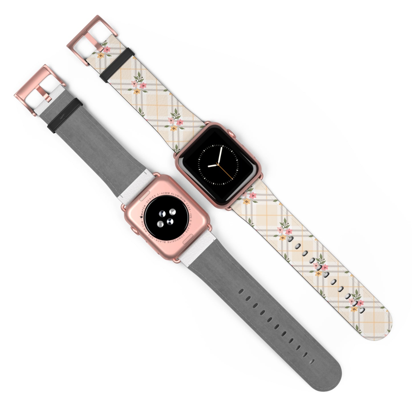 Petal Plaid - Apple Watch Strap