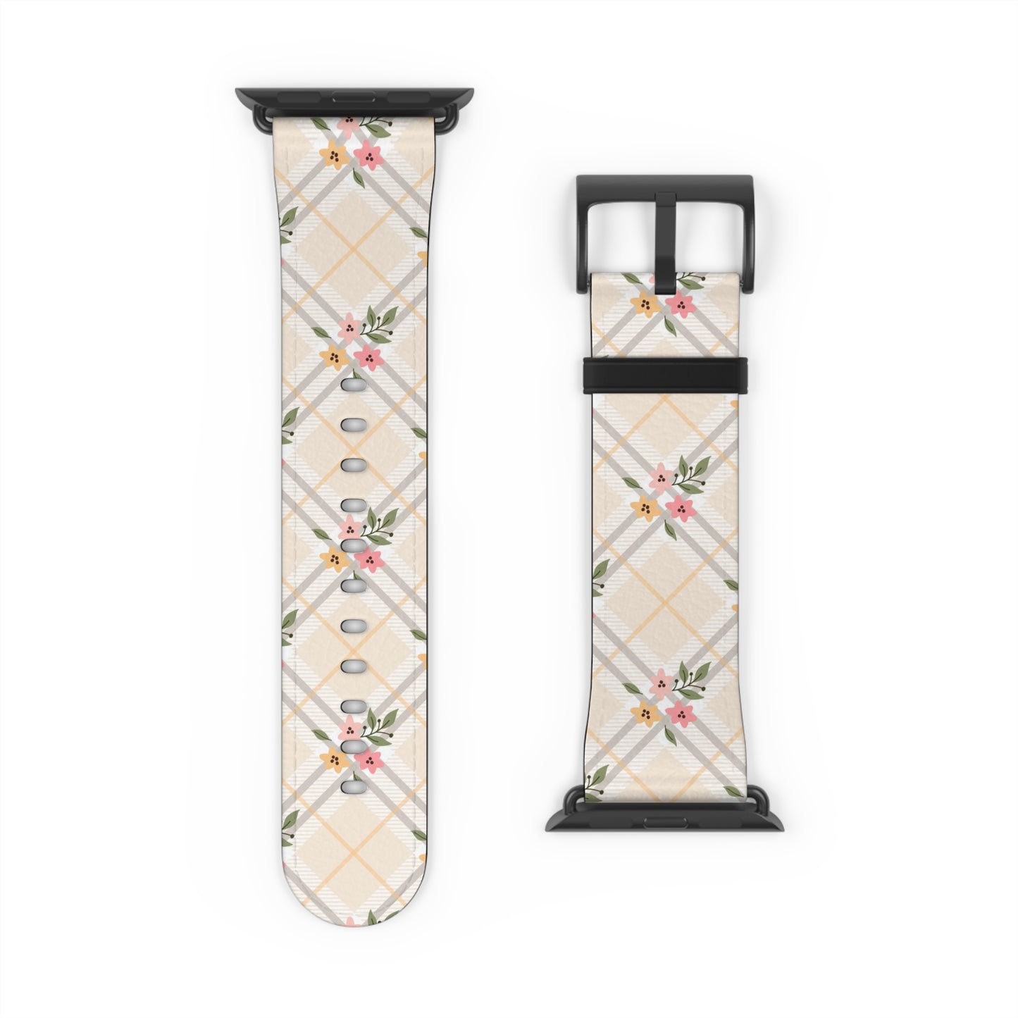 Petal Plaid - Apple Watch Strap