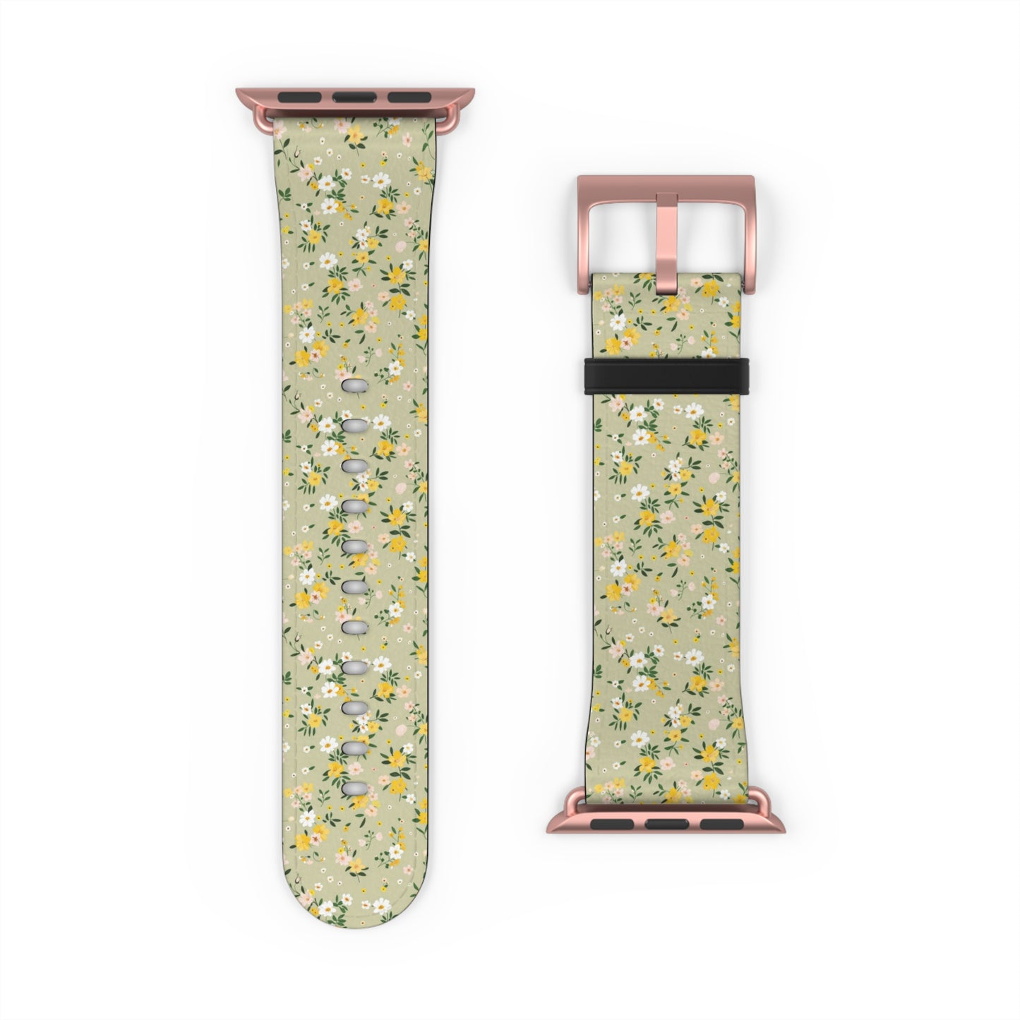 Ditsy Green - Apple Watch Strap