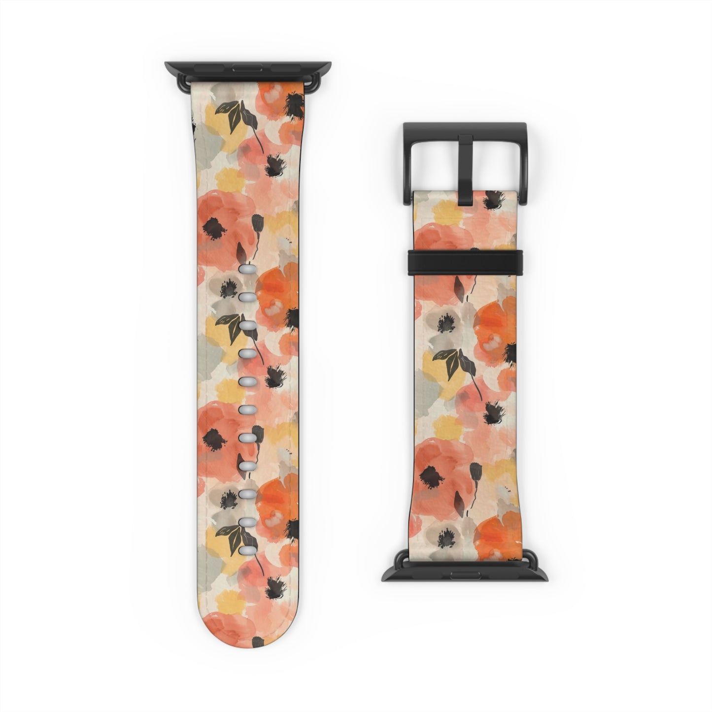 Poppy Paintstorm - Apple Watch Strap