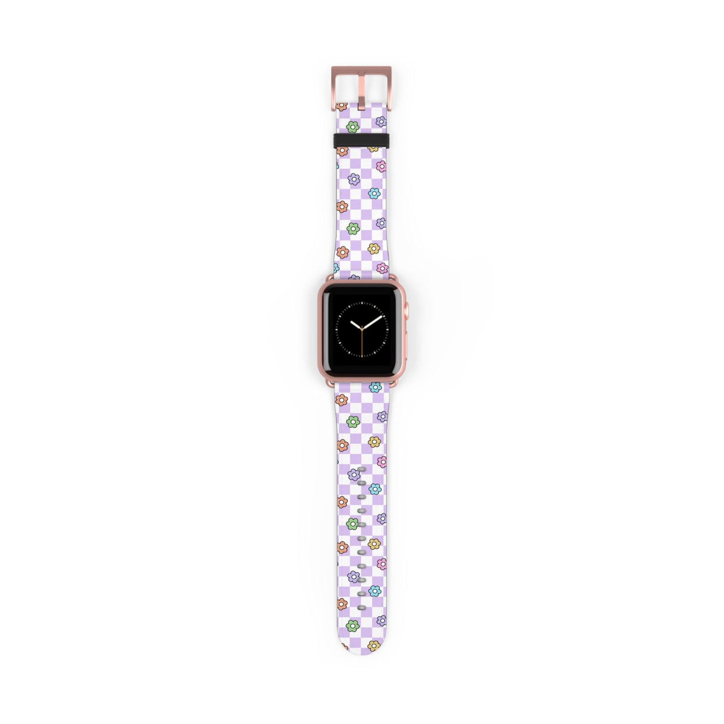 Checkered Bloom - Apple Watch Strap