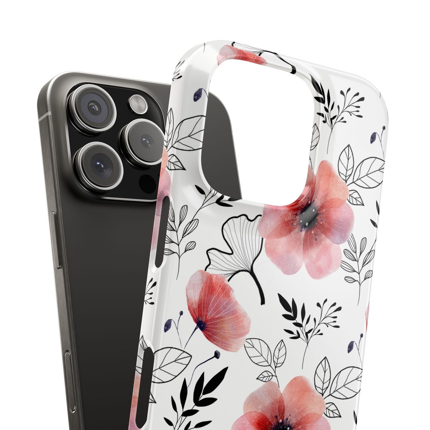 Poppy Petals - iPhone Snap Case