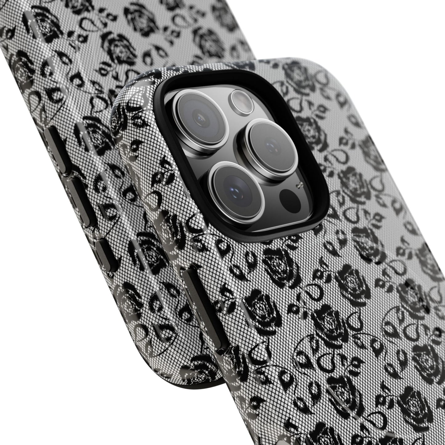 Lace Noir - iPhone Tough Magnetic Case