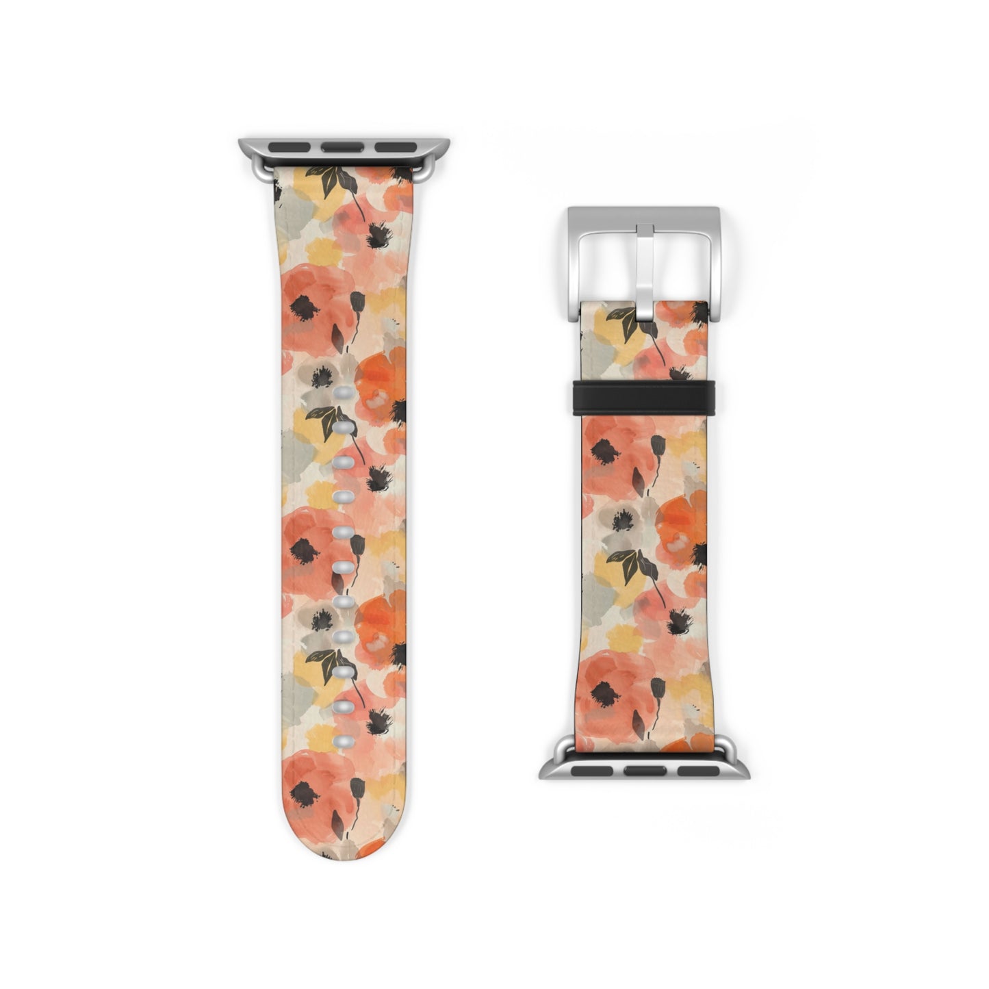Poppy Paintstorm - Apple Watch Strap