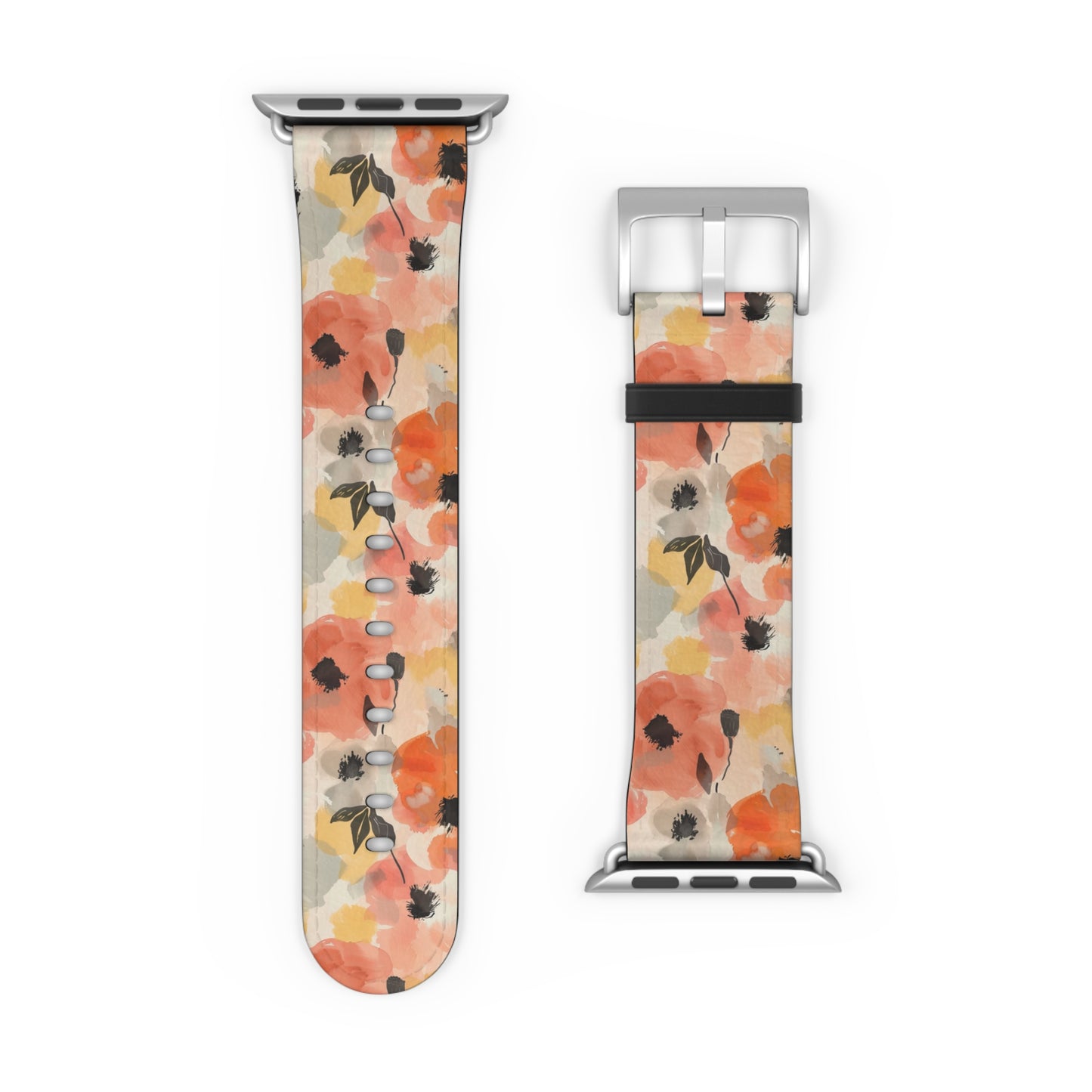 Poppy Paintstorm - Apple Watch Strap