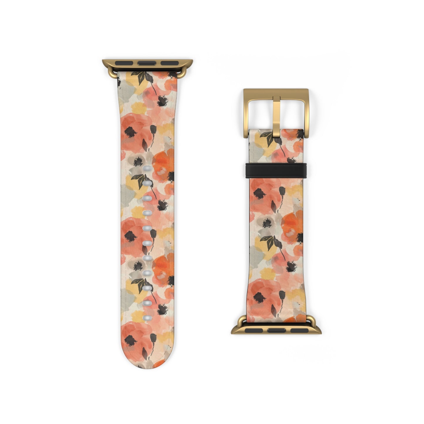 Poppy Paintstorm - Apple Watch Strap