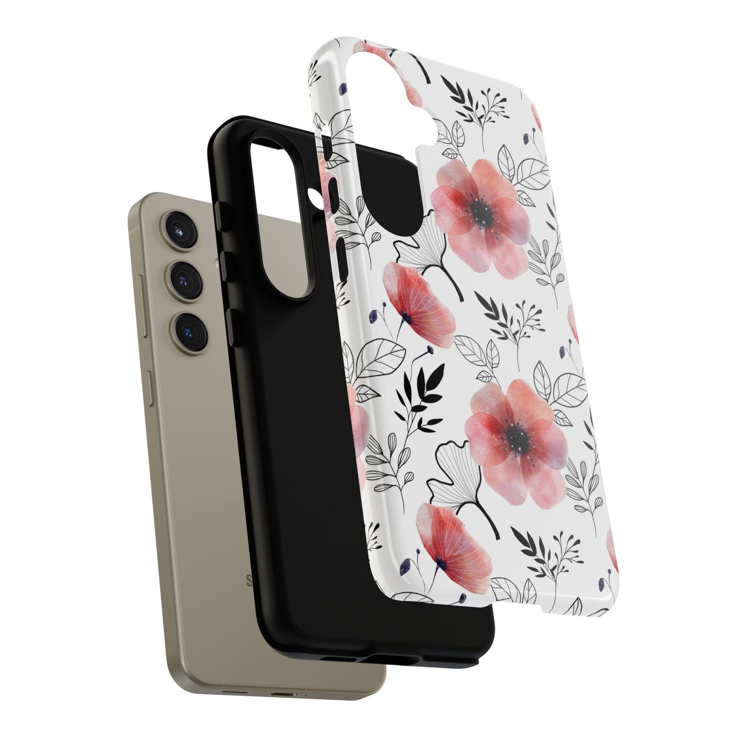 Poppy Petals - Samsung Tough Case