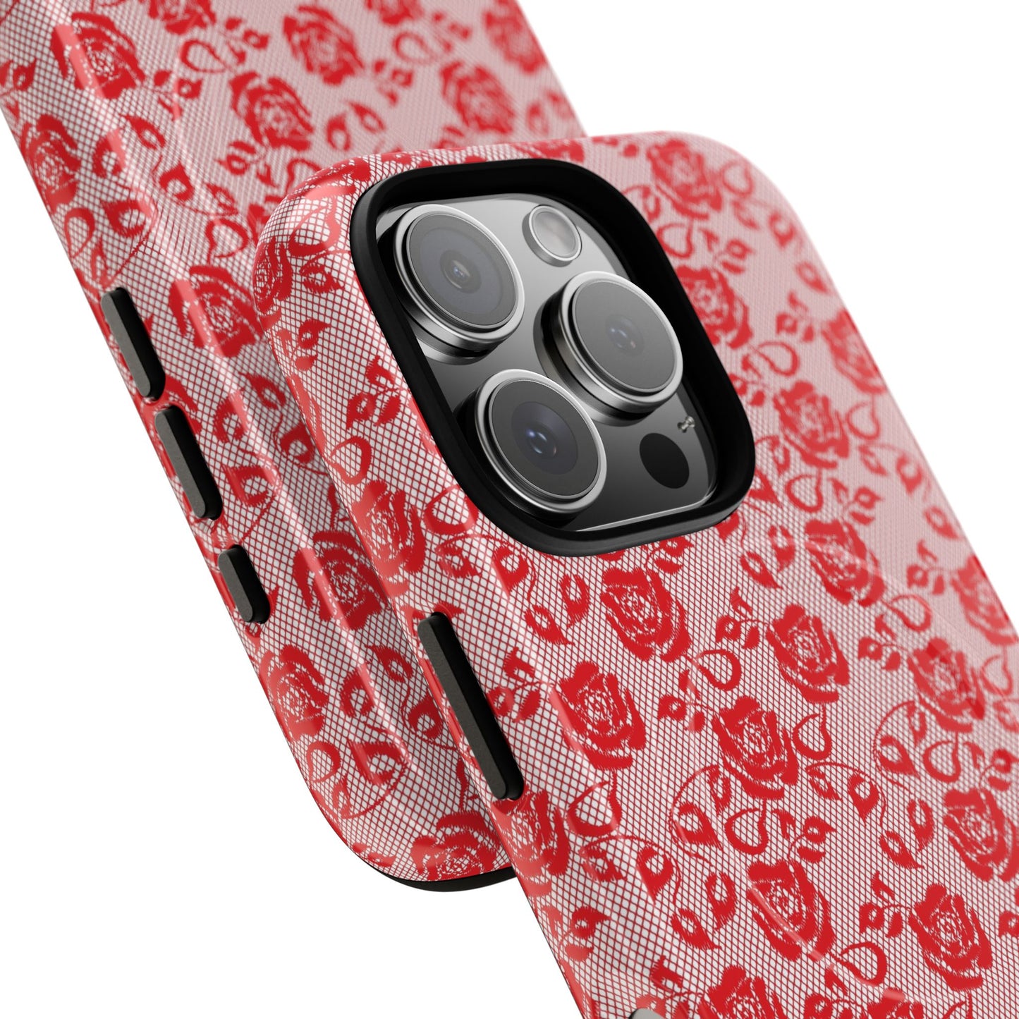 Scarlet Lace - iPhone Tough Magnetic Case