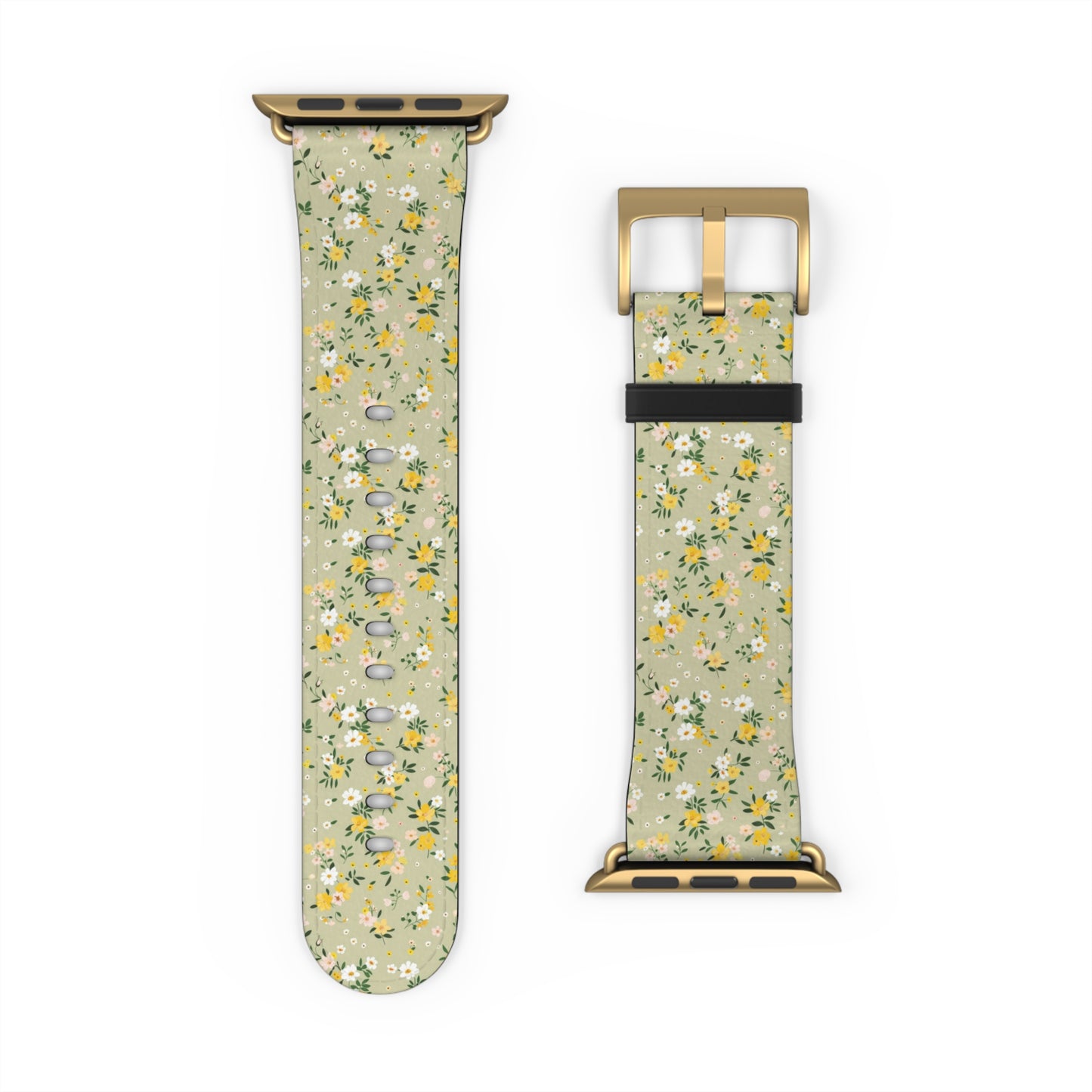 Ditsy Green - Apple Watch Strap