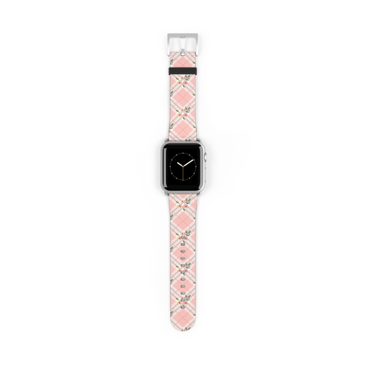 Pink Argyle - Apple Watch Strap