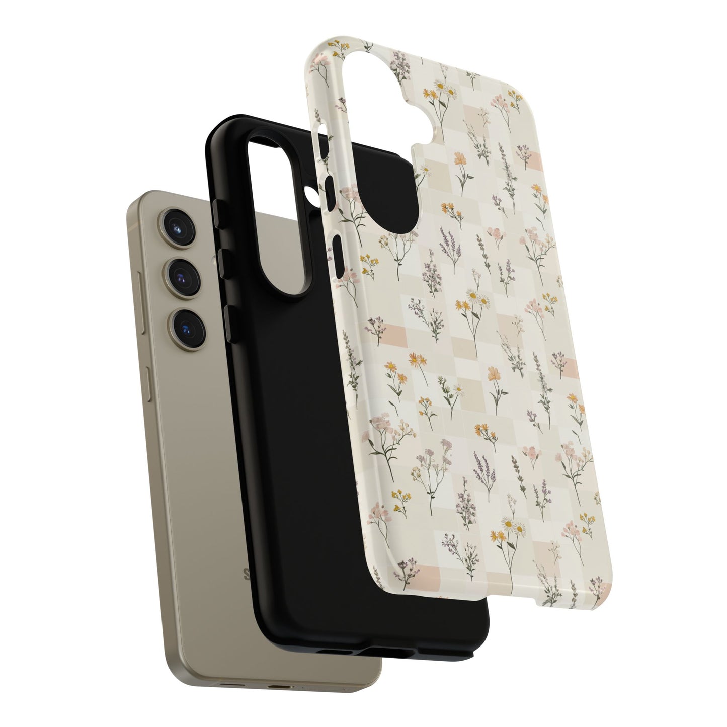 Floral Patchwork - Samsung Tough Case