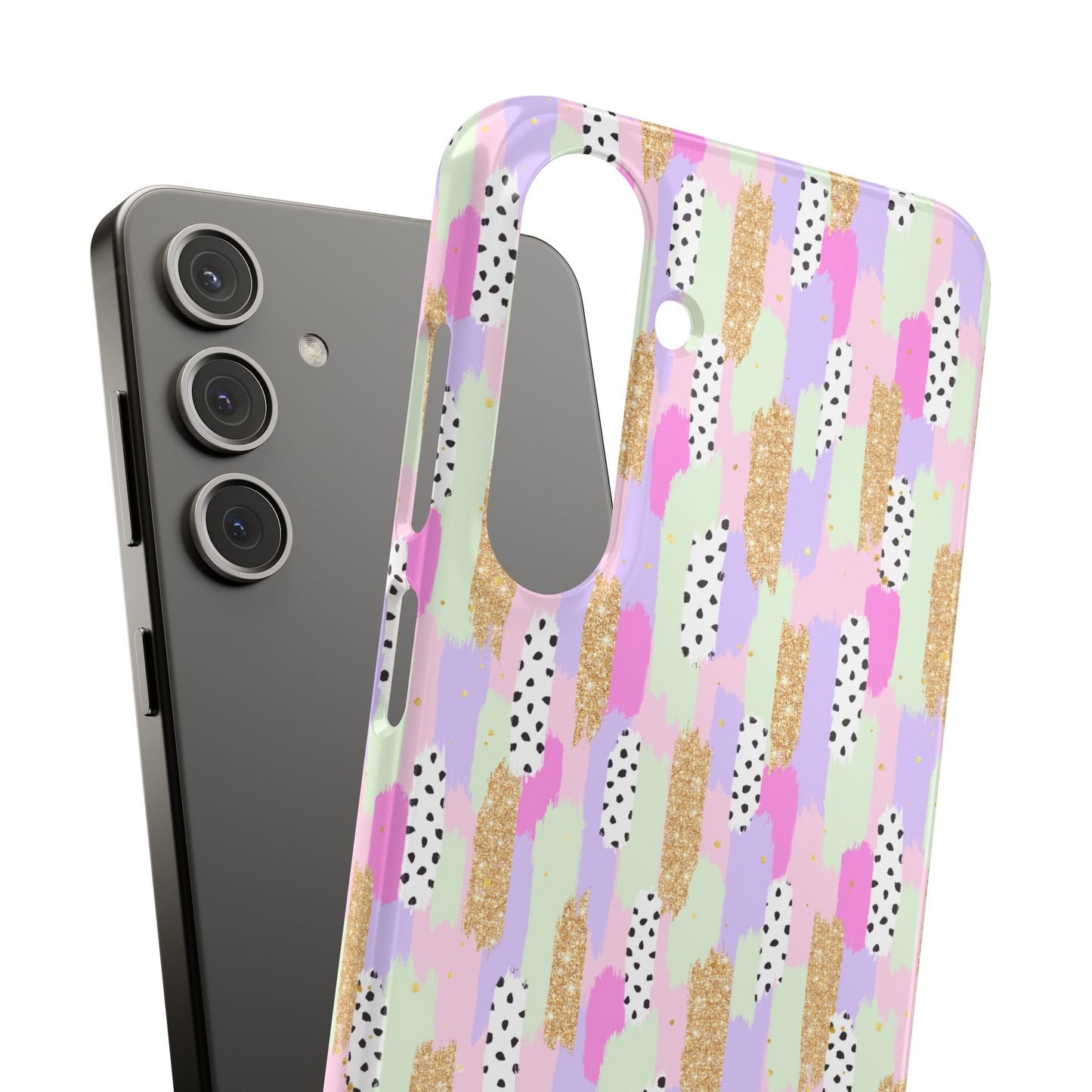 Pink Glam Stroke - Samsung Snap Case