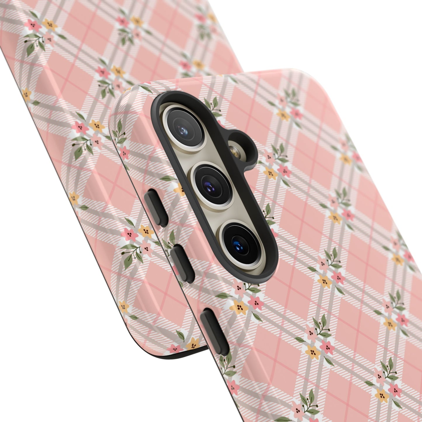 Pink Argyle - Samsung Tough Case