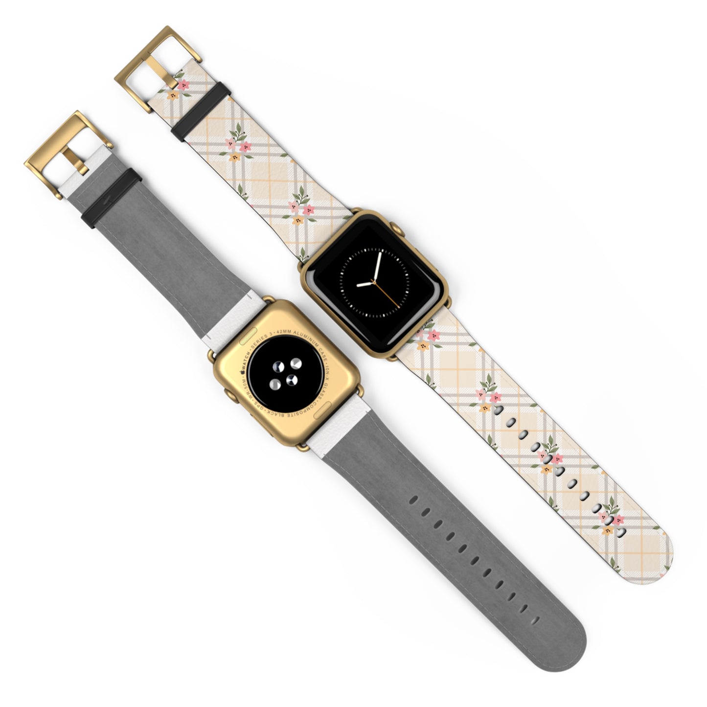 Petal Plaid - Apple Watch Strap