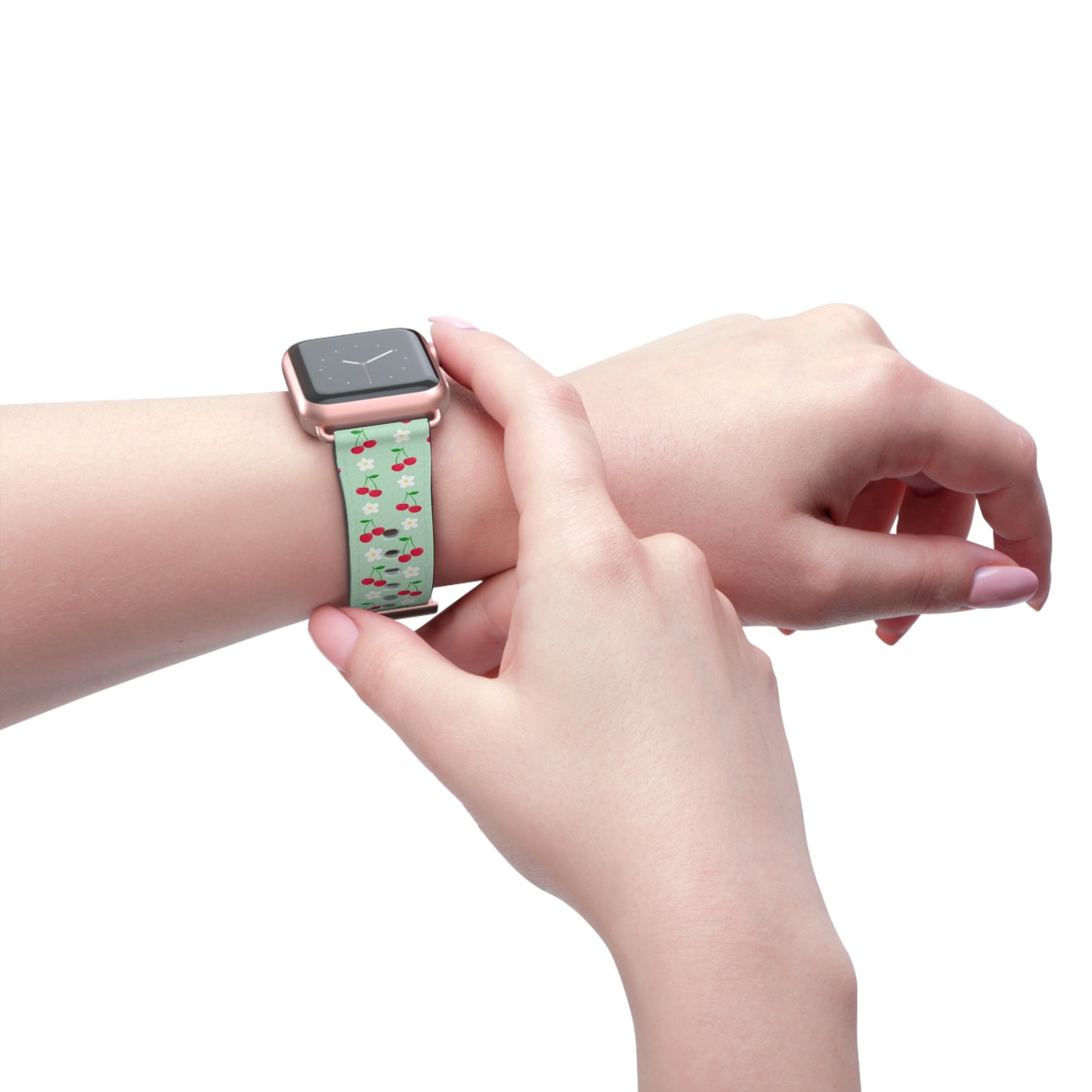 Mint Cherry - Apple Watch Strap