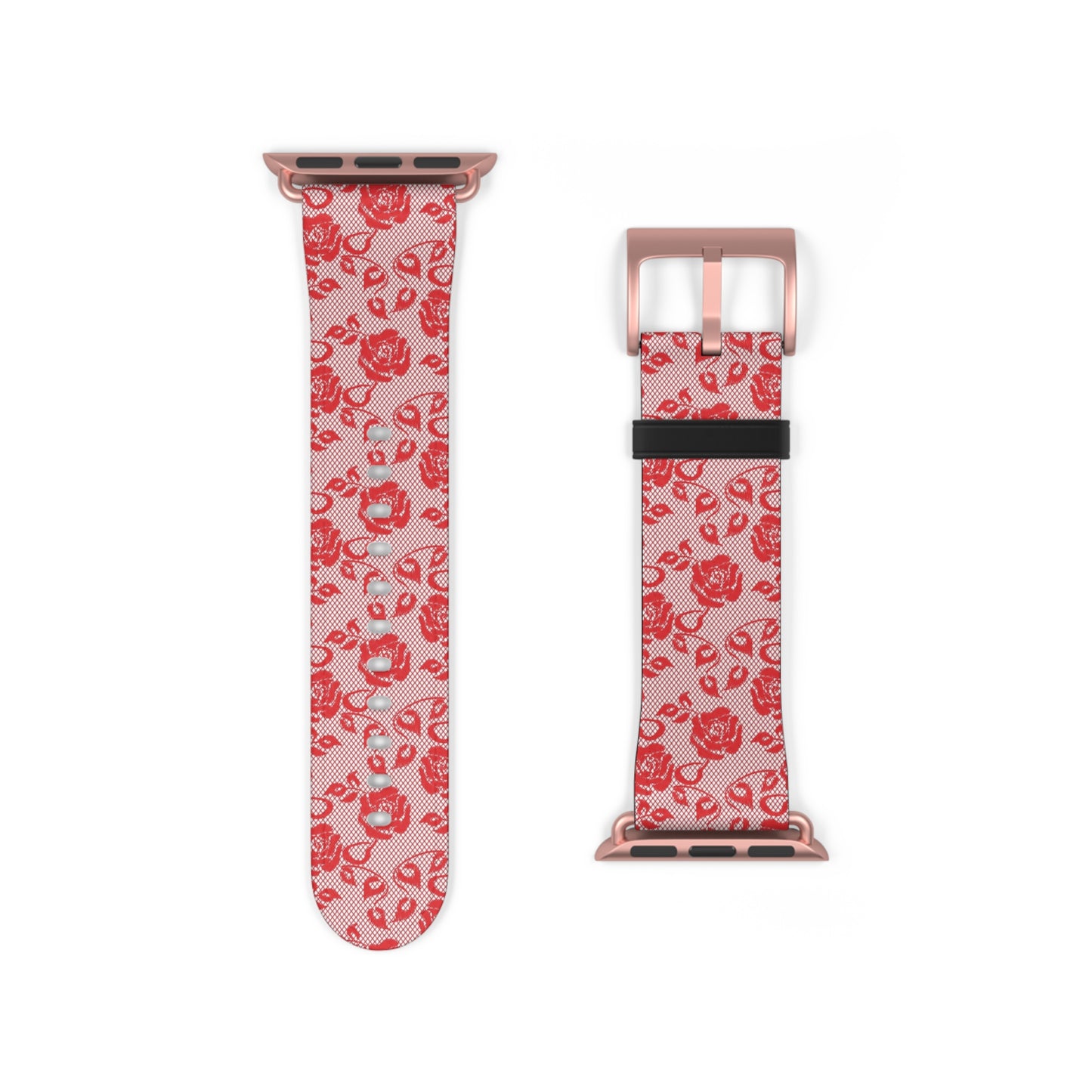 Scarlet Lace - Apple Watch Strap