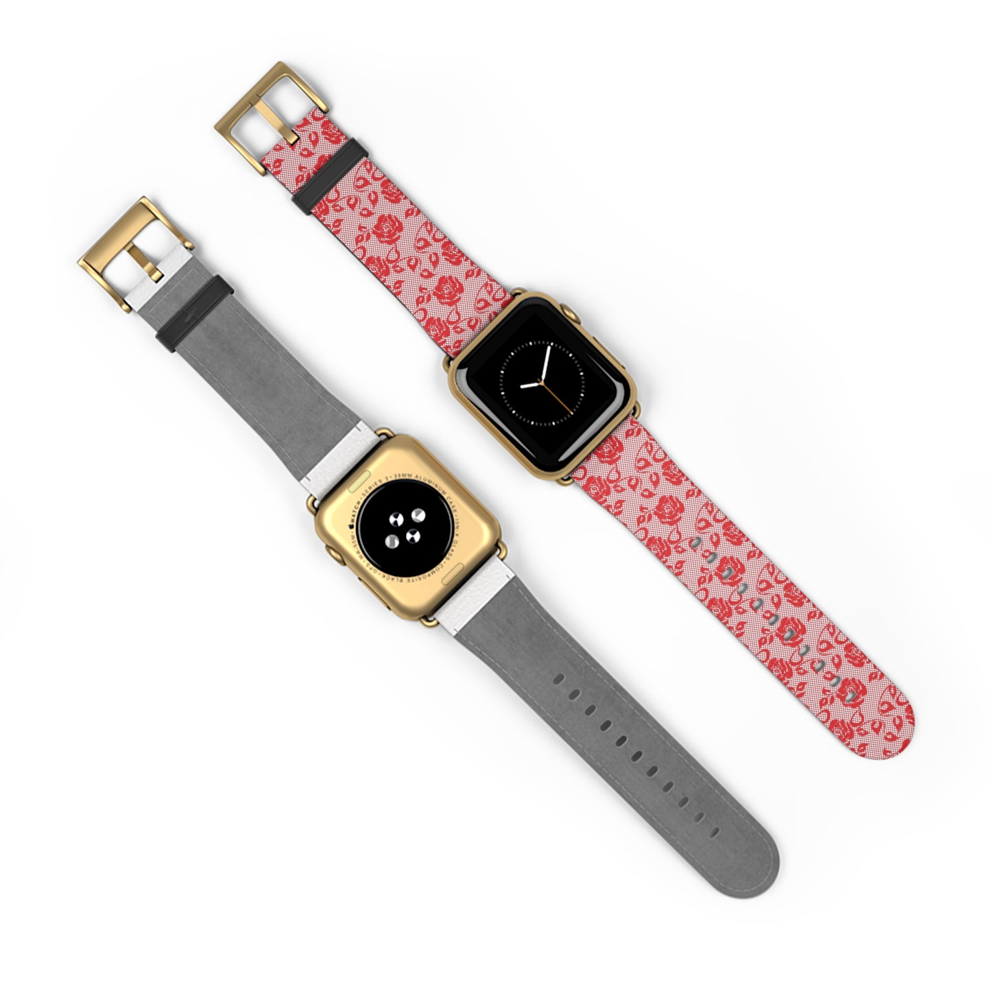 Scarlet Lace - Apple Watch Strap