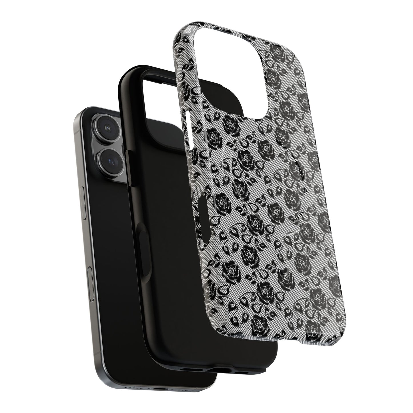 Lace Noir - iPhone Tough Magnetic Case
