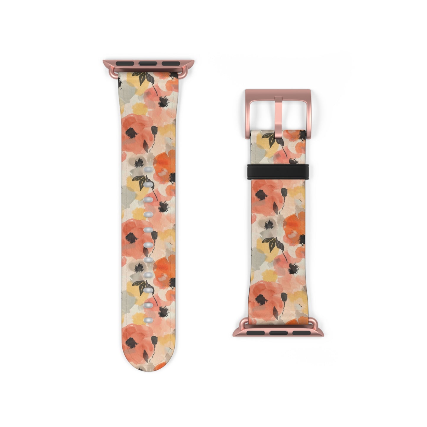 Poppy Paintstorm - Apple Watch Strap