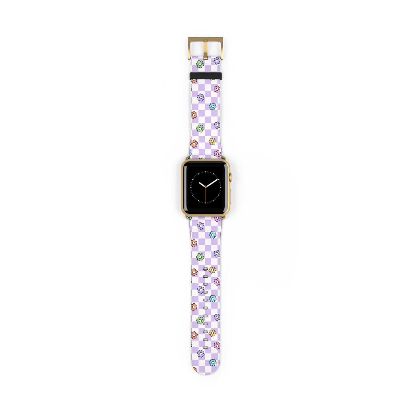 Checkered Bloom - Apple Watch Strap