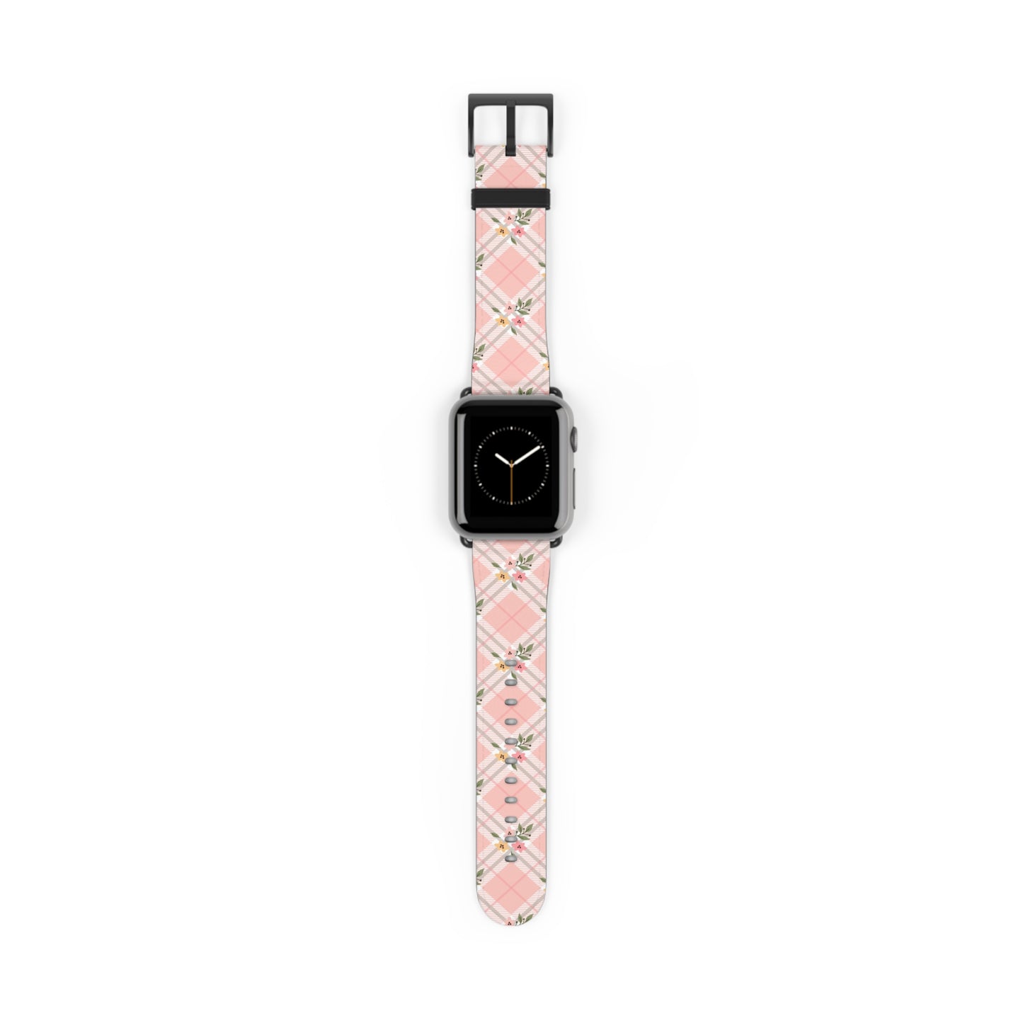 Pink Argyle - Apple Watch Strap