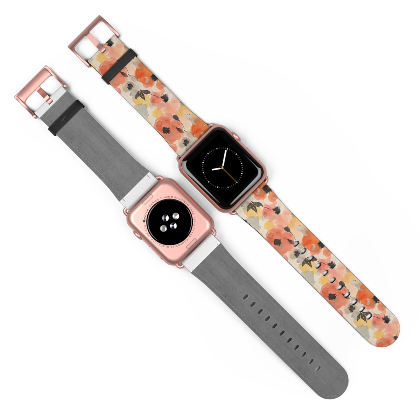 Poppy Paintstorm - Apple Watch Strap