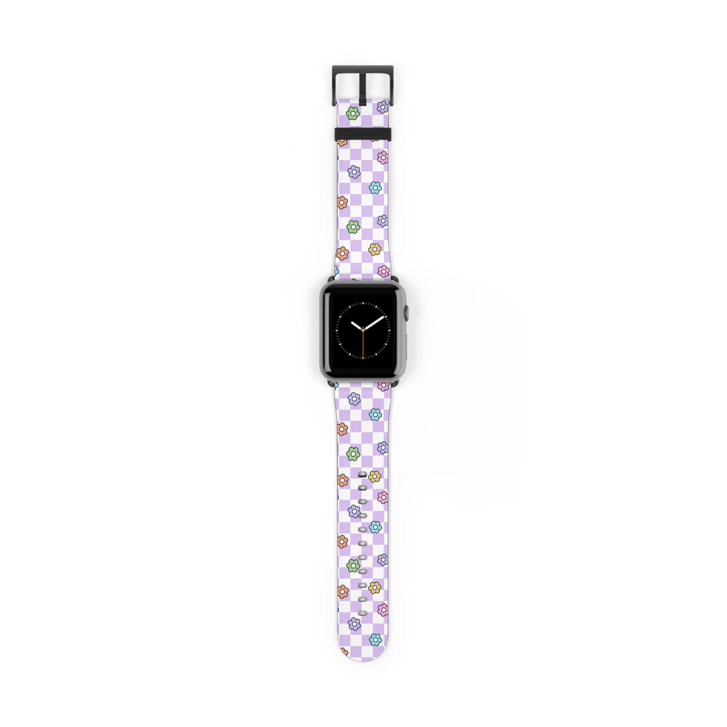 Checkered Bloom - Apple Watch Strap