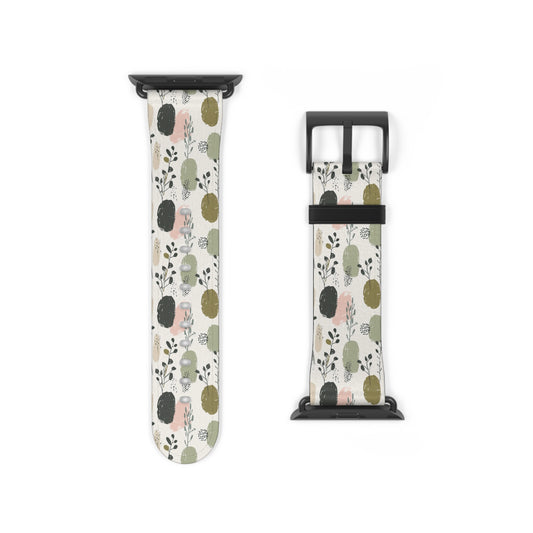 Modern Botanical - Apple Watch Strap
