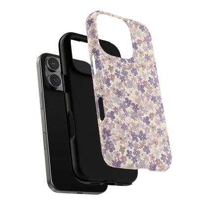 Ditsy Lilac - iPhone Tough Magnetic Case