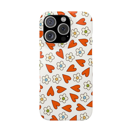 Groovy Love Bloom - iPhone Snap Case