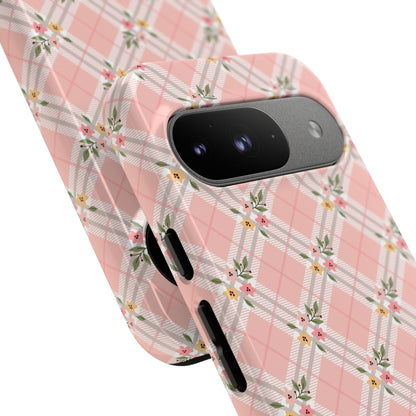 Pink Argyle - Google Pixel Tough Case