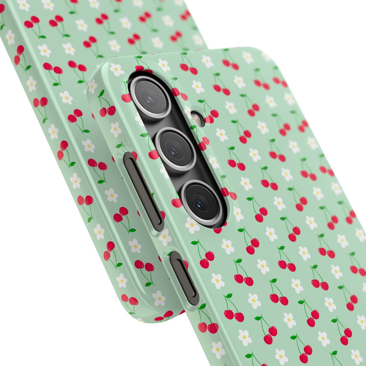 Mint Cherry - Samsung Snap Case