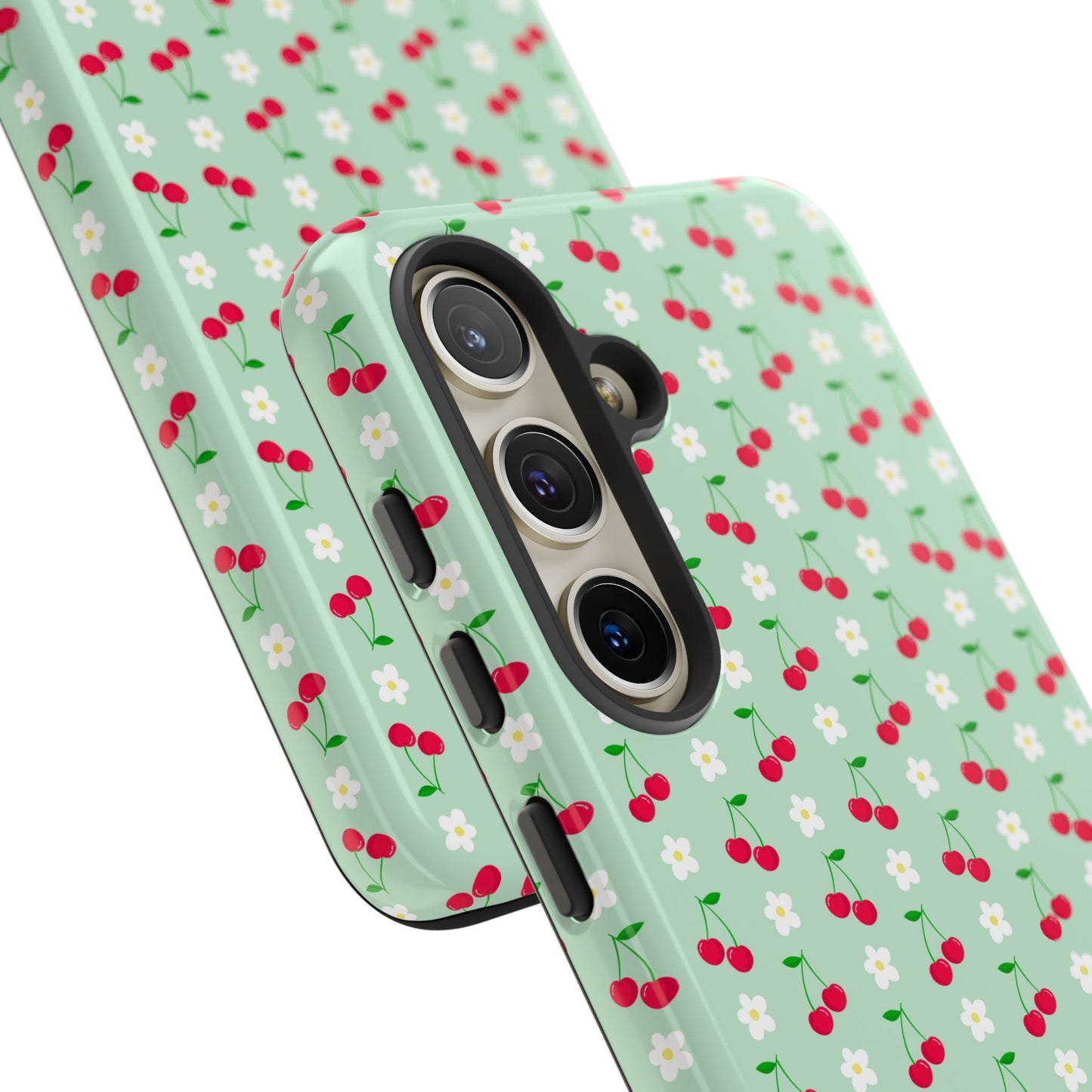 Mint Cherry - Samsung Tough Case
