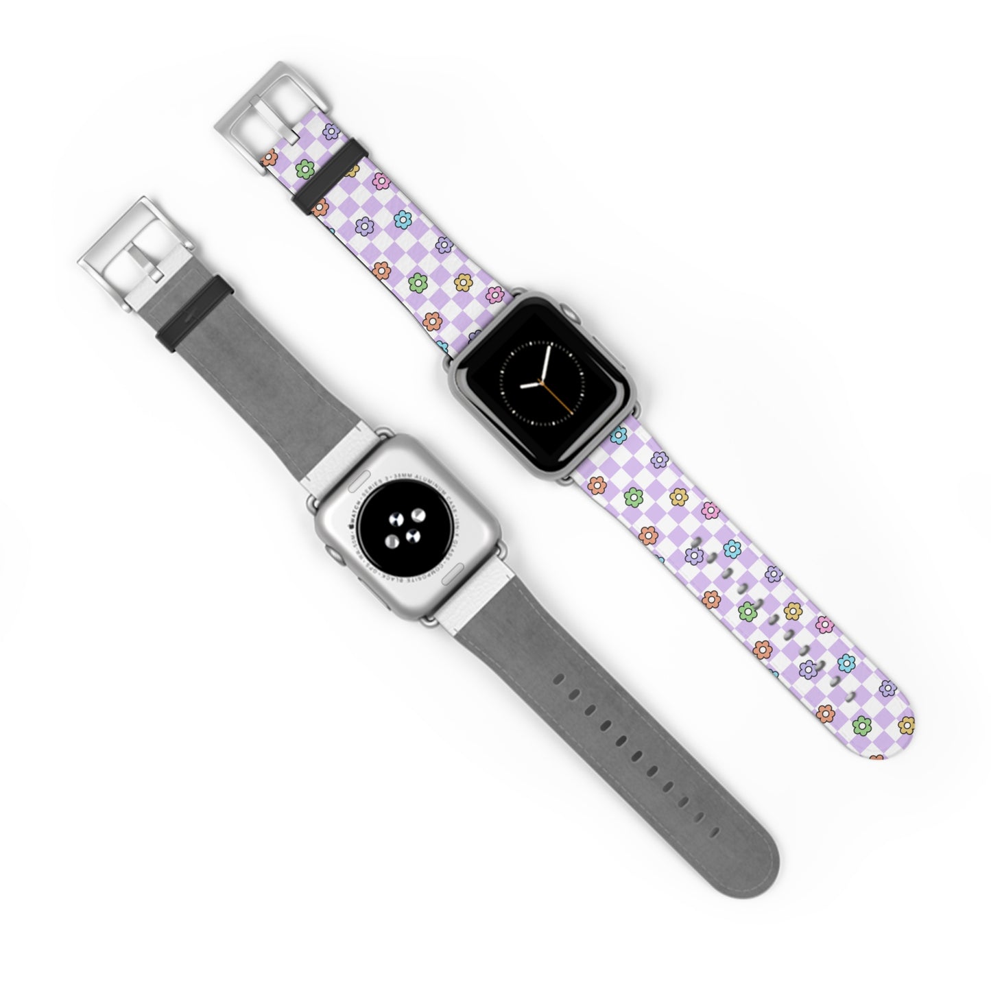 Checkered Bloom - Apple Watch Strap