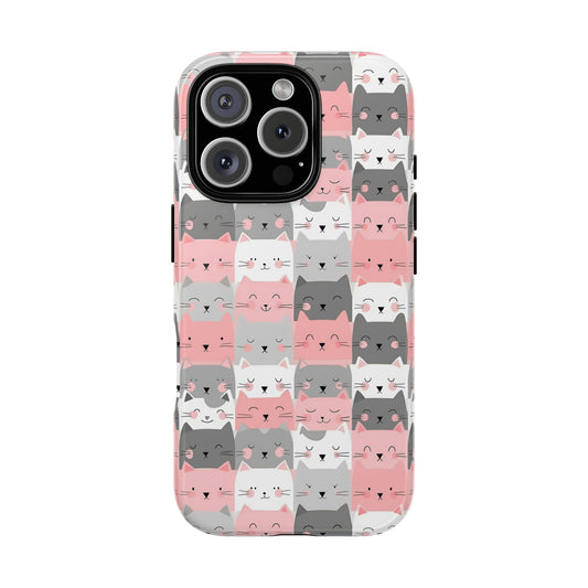 Meow Mosaic - iPhone Tough Case