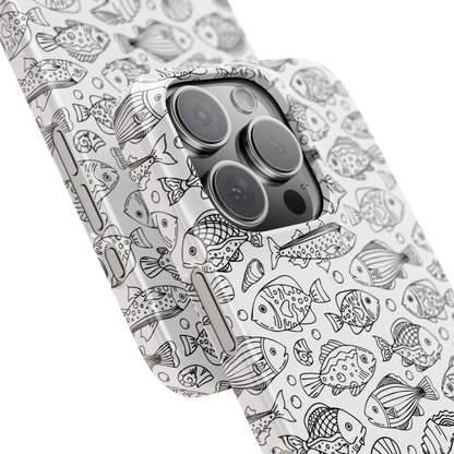 Bubble Doodle - iPhone Snap Case
