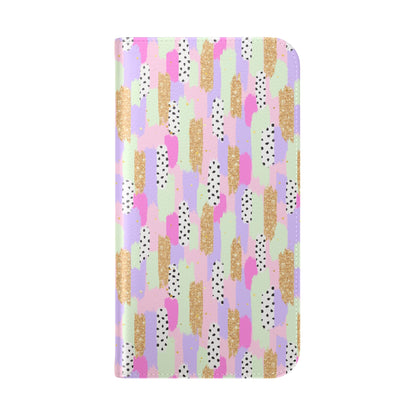 Pink Glam Stroke - Folio Case