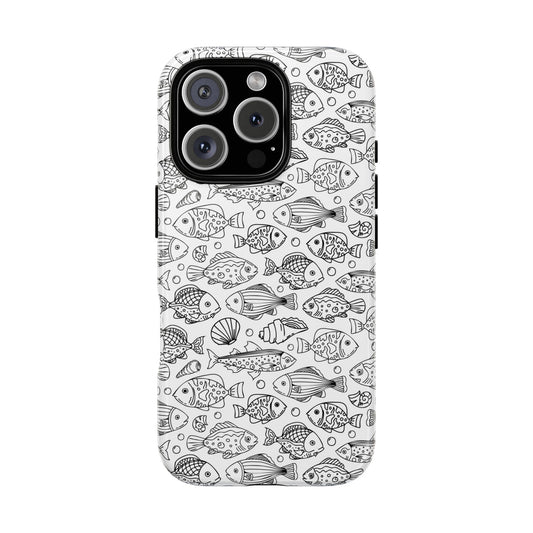 Bubble Doodle - iPhone Tough Case