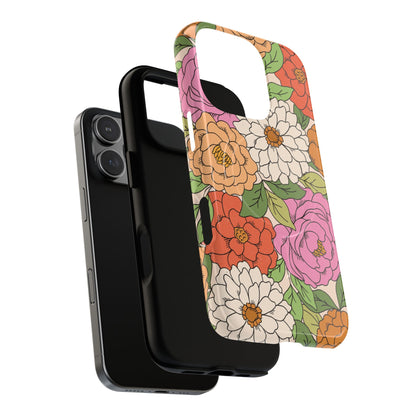 Vintage Garden - iPhone Tough Magnetic Case