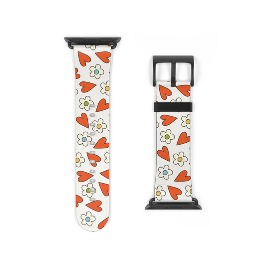 Groovy Love Bloom - Apple Watch Strap