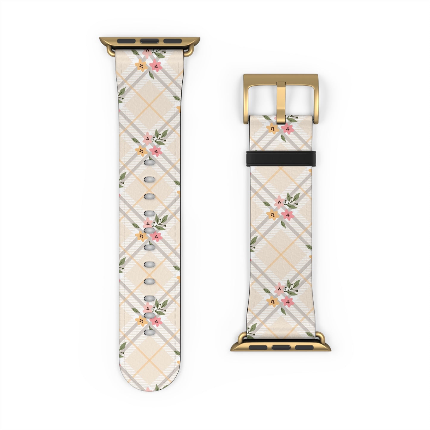 Petal Plaid - Apple Watch Strap