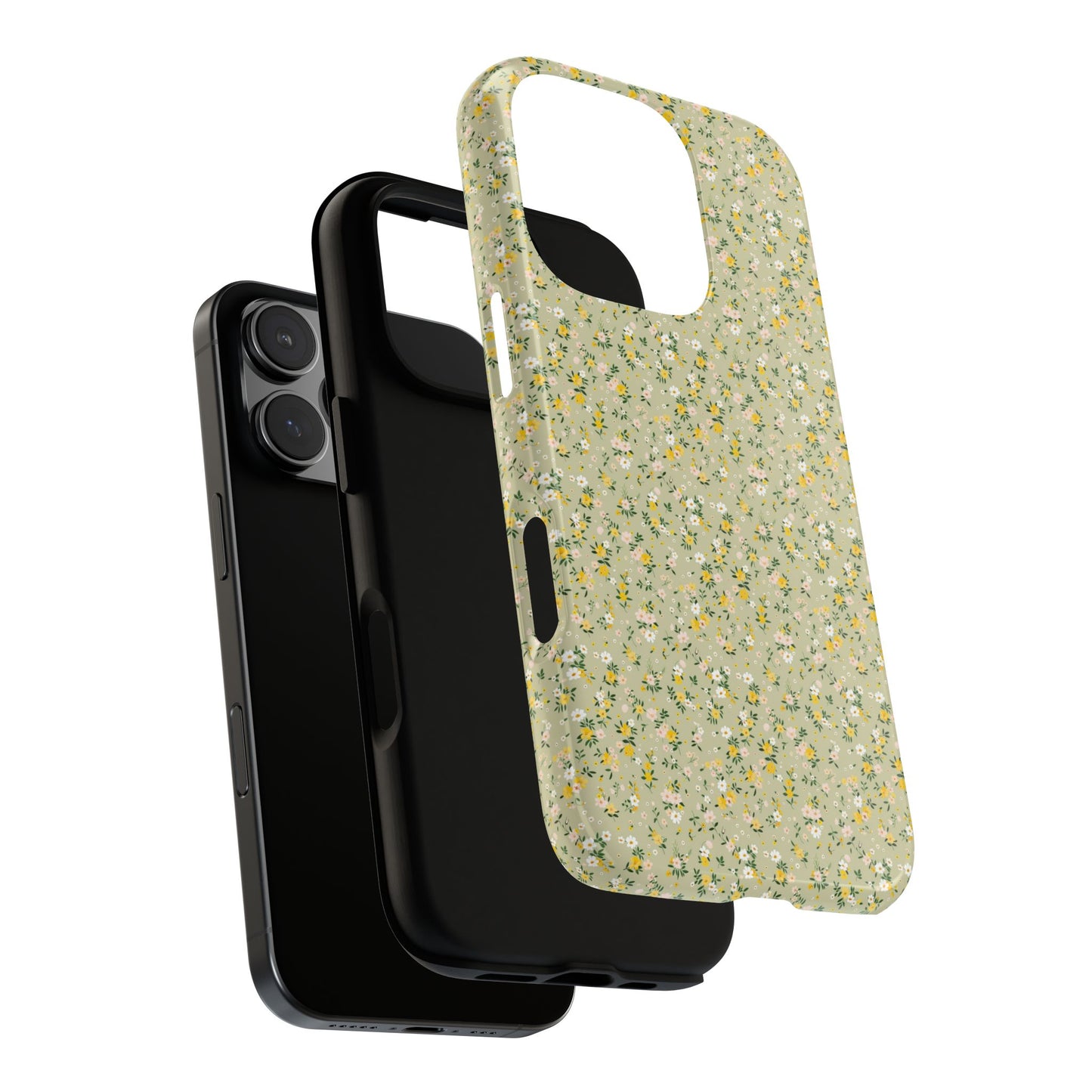 Ditsy Green - iPhone Tough Case