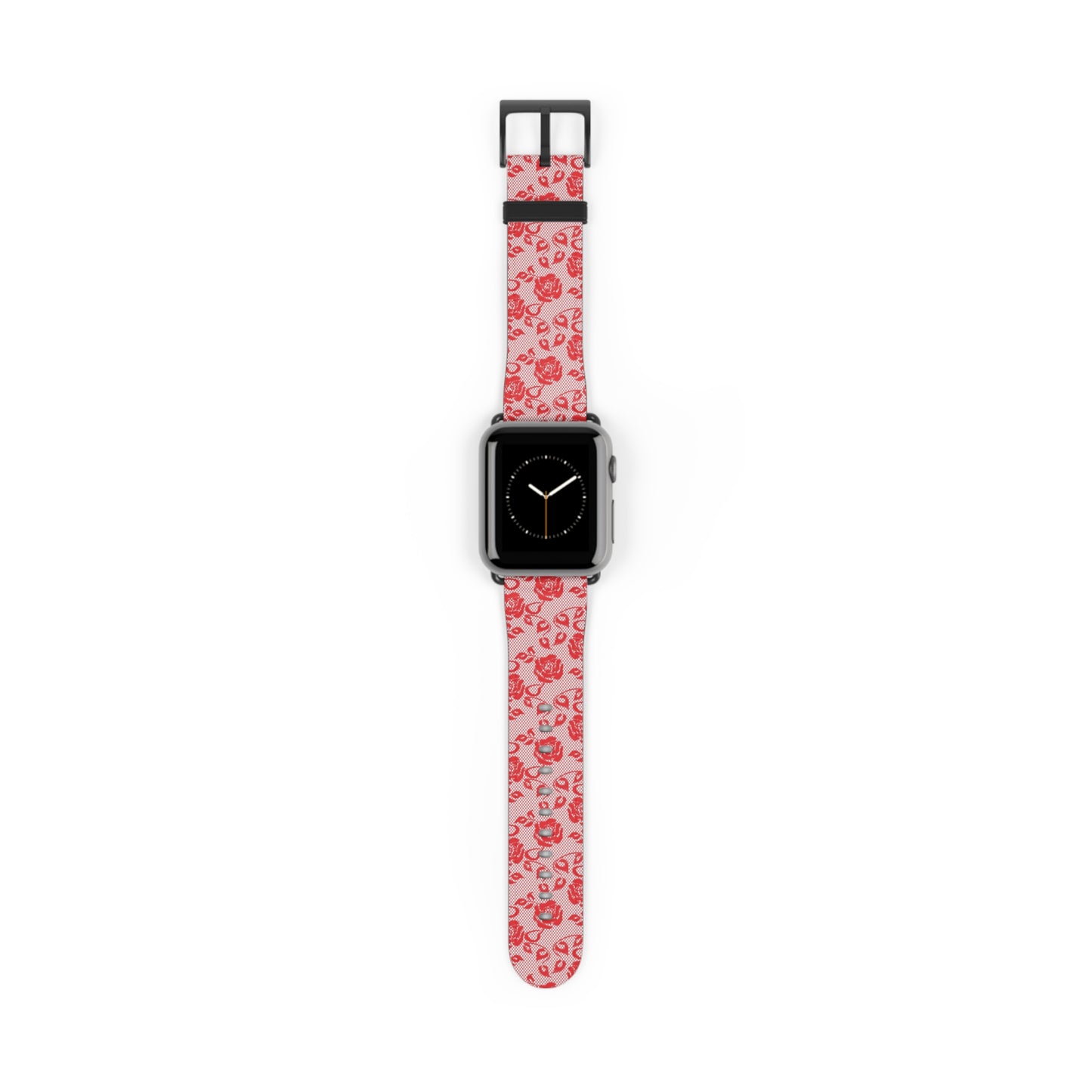 Scarlet Lace - Apple Watch Strap