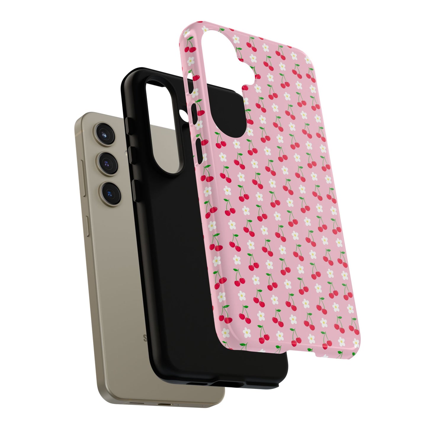 Pink Cherry - Samsung Tough Case